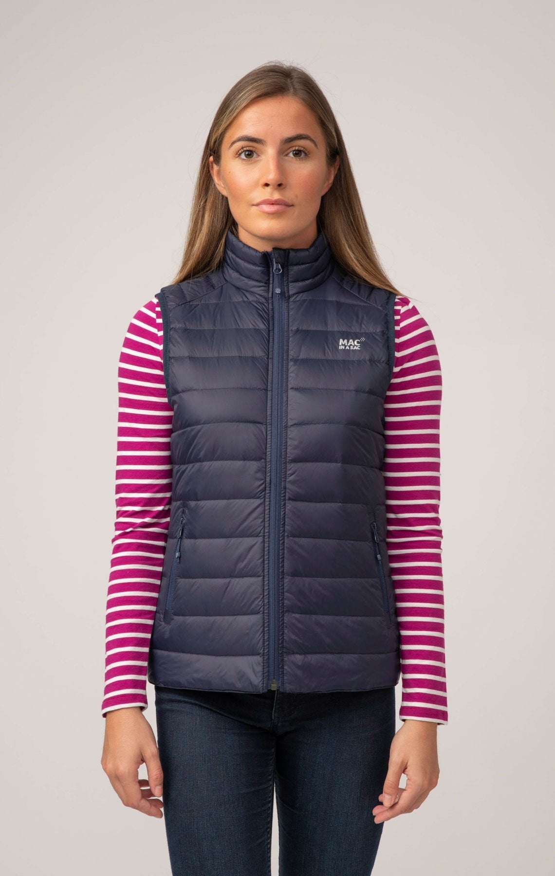 Alpine Down Gilet - Navy-Mac in a Sac