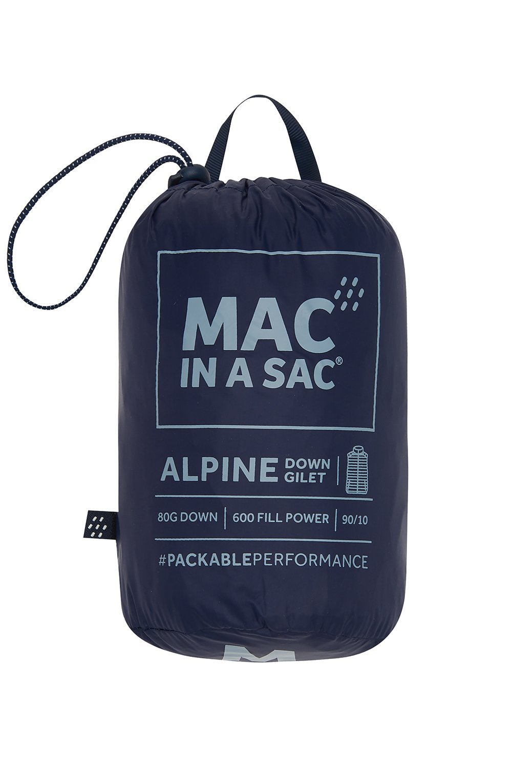 Alpine Down Gilet - Navy-Mac in a Sac