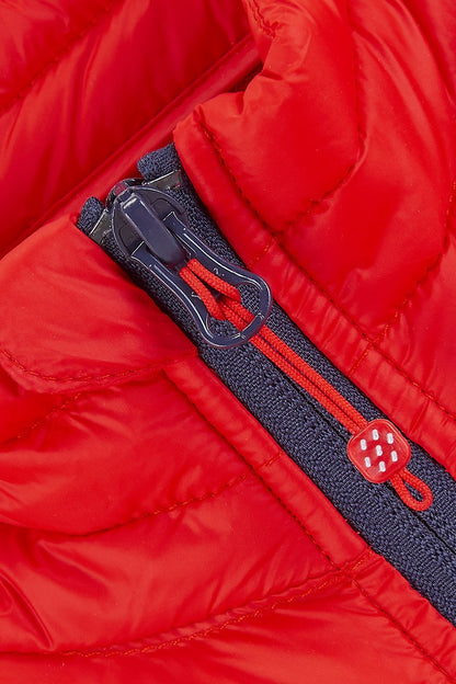 Alpine Mens Down Gilet - Red-Mac in a Sac