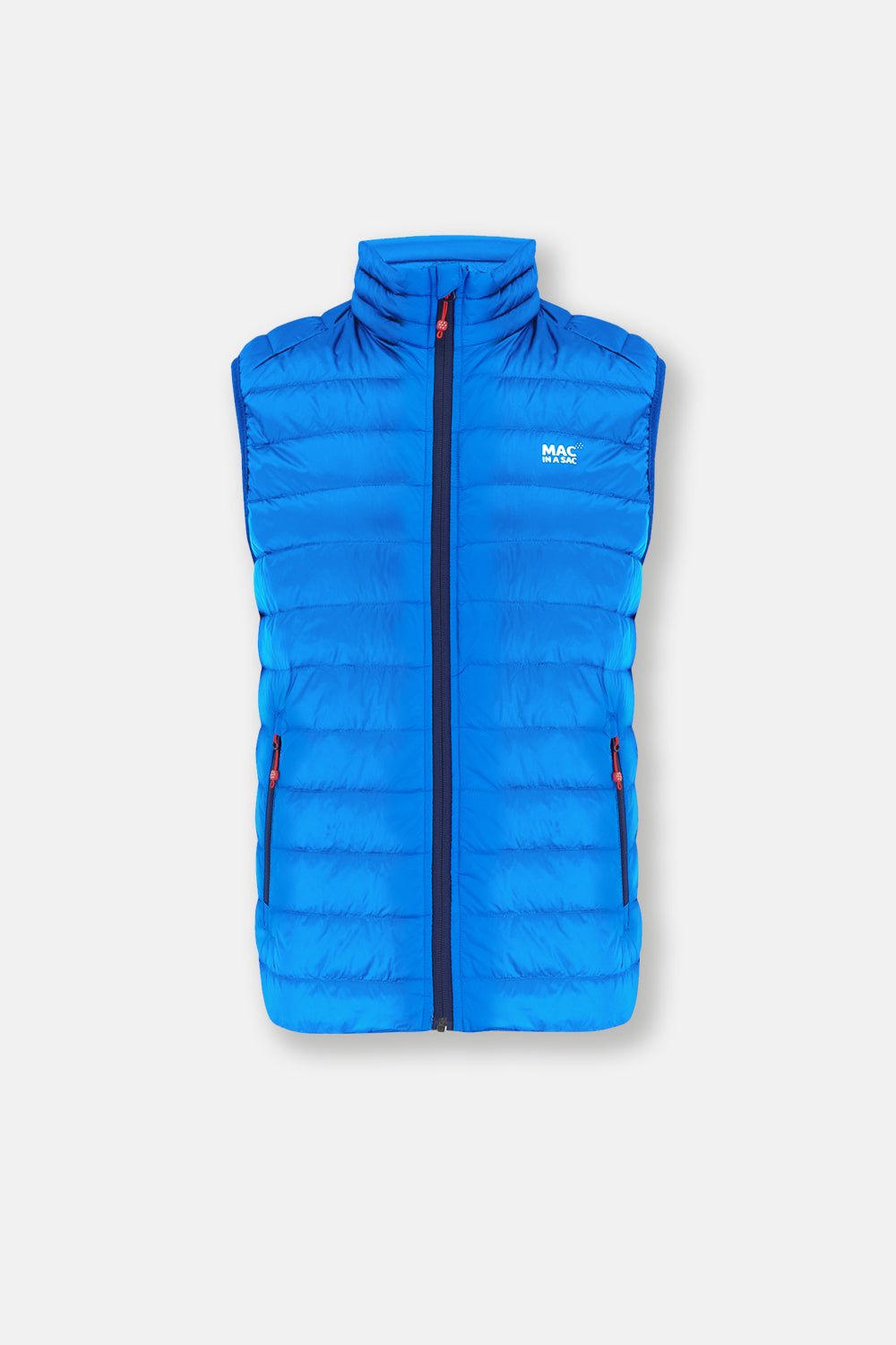 Alpine Mens Down Gilet - Royal-Mac in a Sac