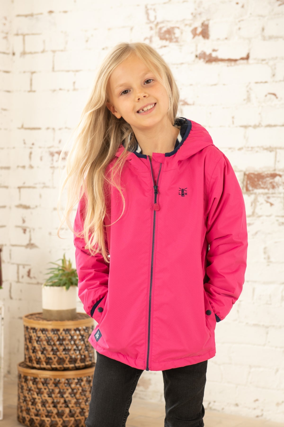 Amelia Coat - Bright Pink - Lighthouse