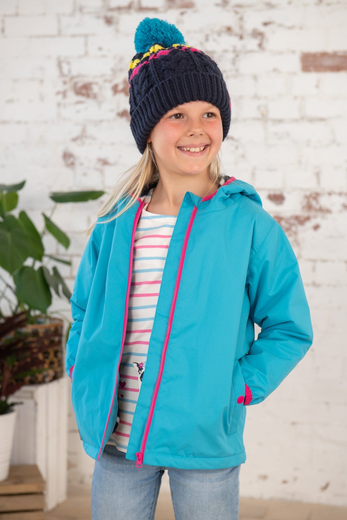 Amelia Coat - Bright Teal-Lighthouse