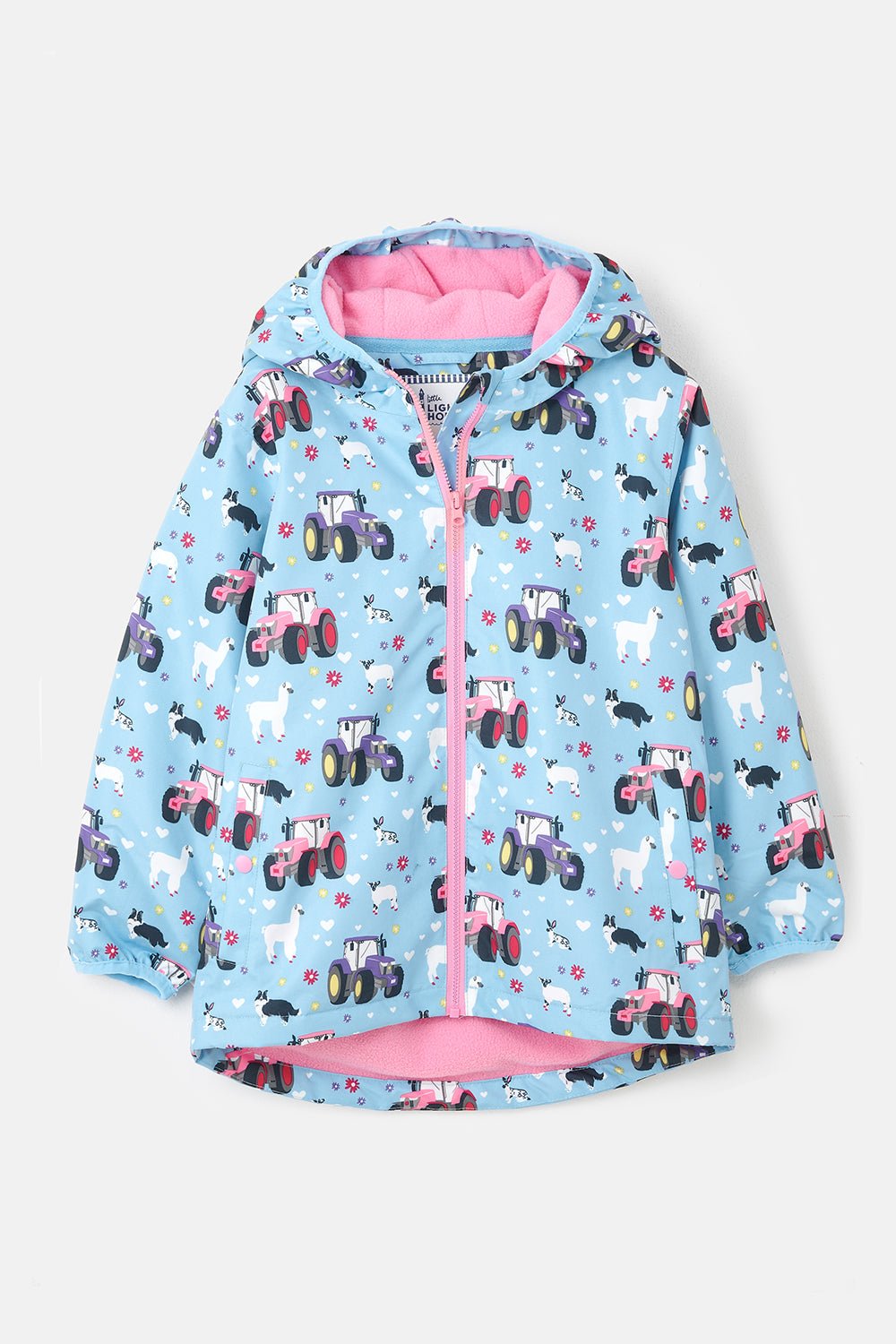 Amelia Coat - Sky Farm Print-Lighthouse