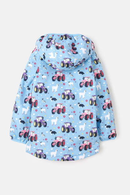 Amelia Coat - Sky Farm Print-Lighthouse