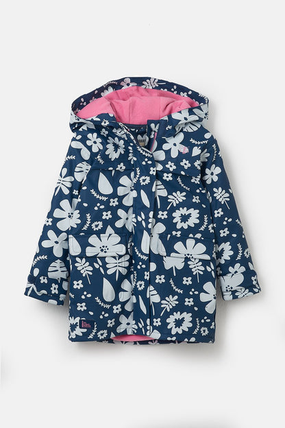 Amy Coat - Blue Floral - Lighthouse