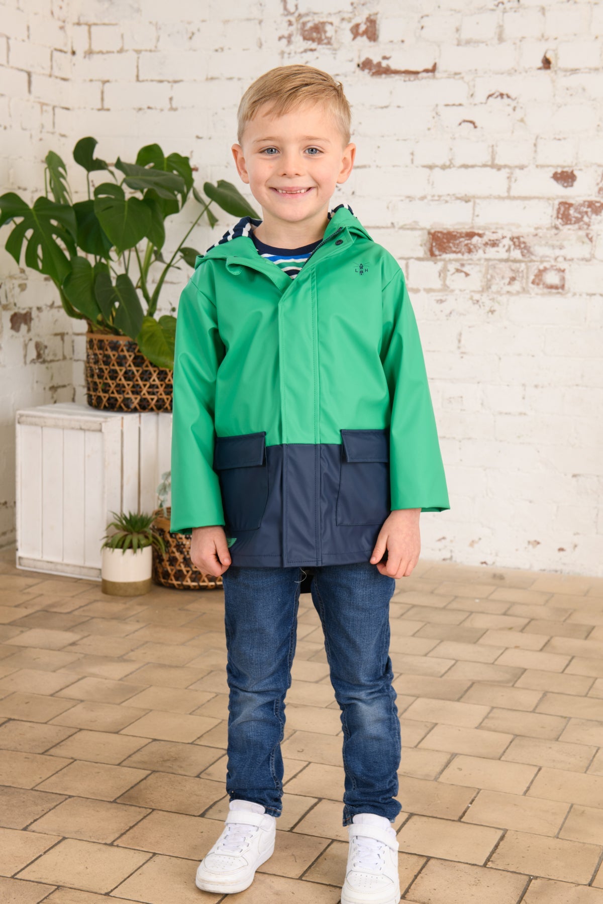 Anchor Jacket - Peagreen Navy - Lighthouse