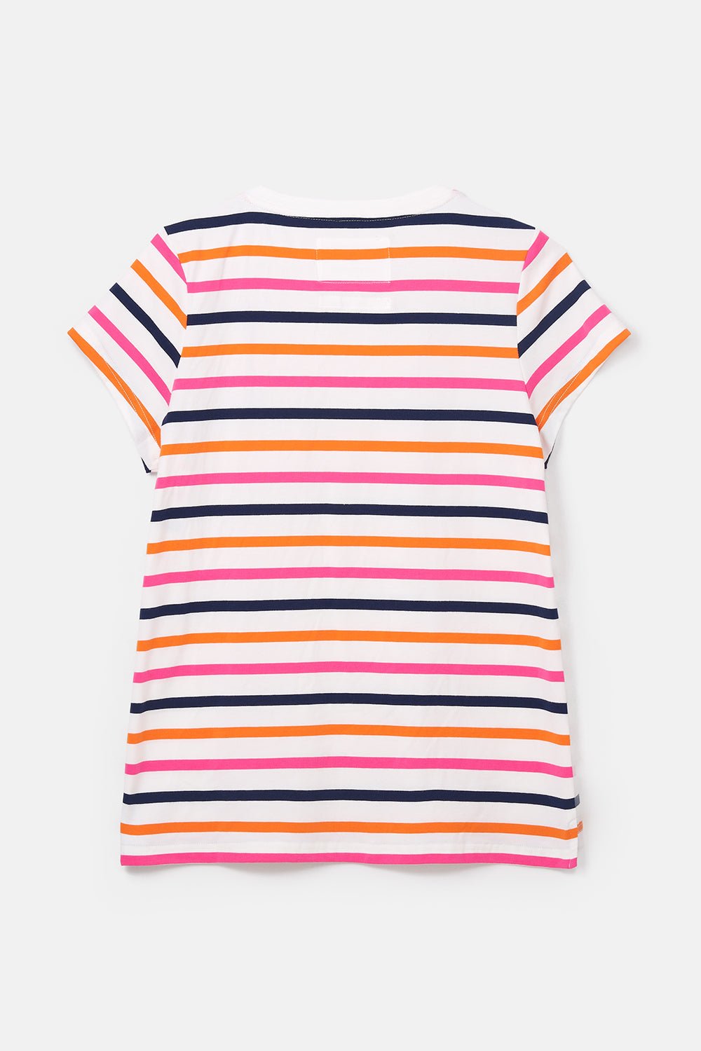 Ariana Tee - Orange Pink Stripe - Lighthouse