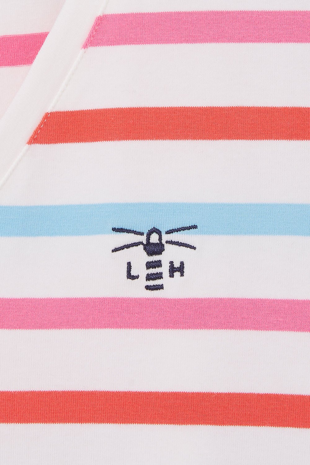 Ariana Top - Watermelon Pink Stripe - Lighthouse