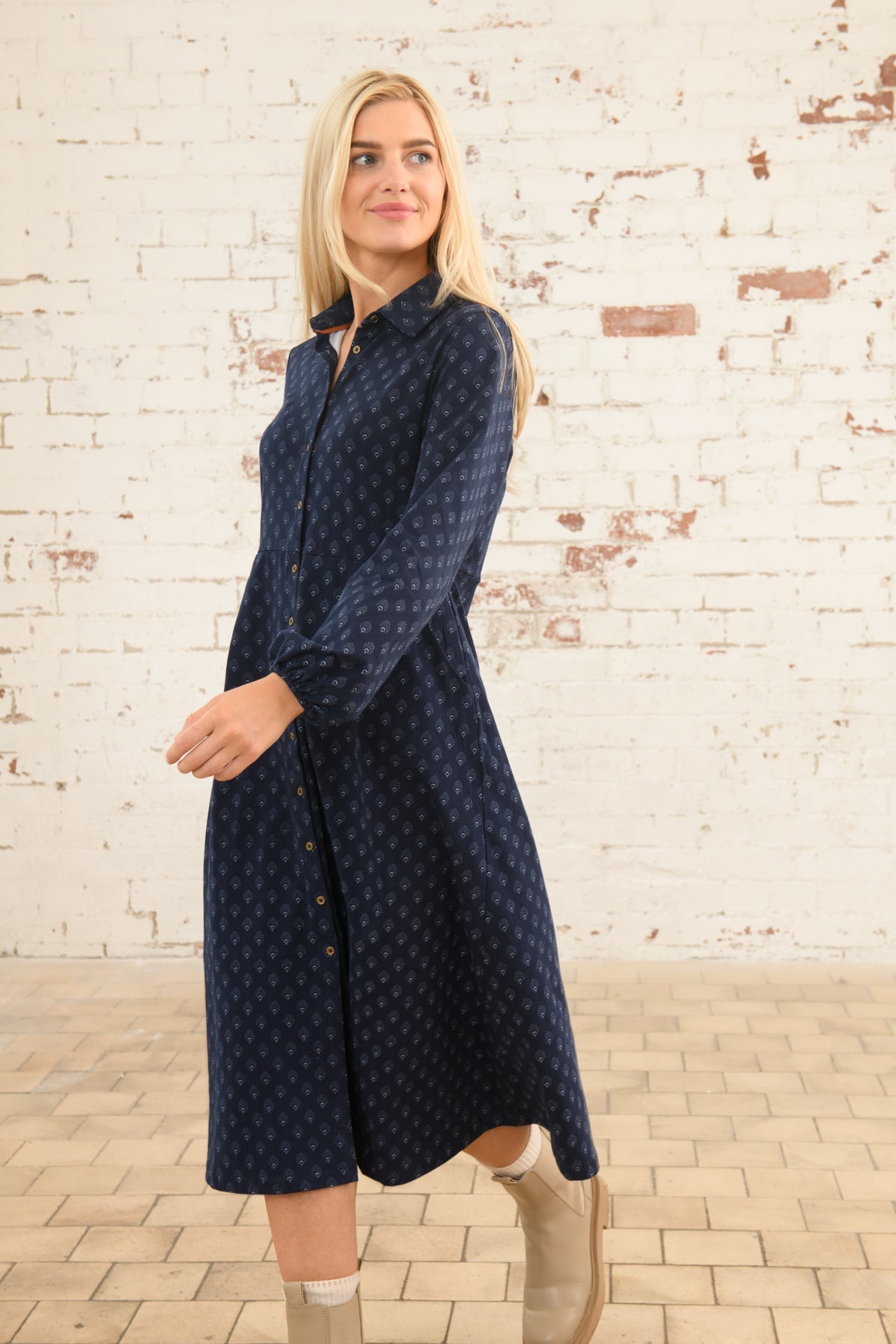 Ariella. Women s Stretch Cotton Dress Lighthouse