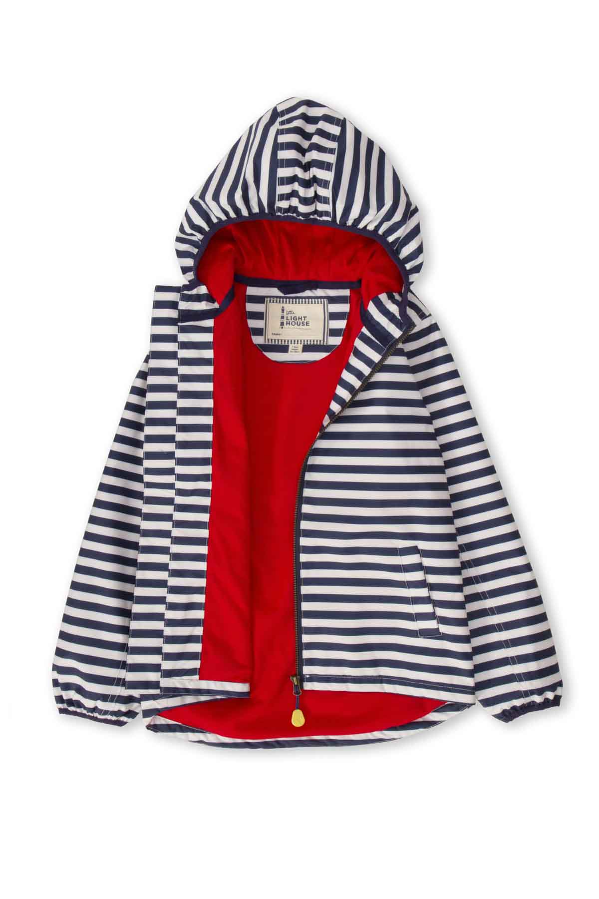 Atlantic Coat - Eclipse Stripe - Lighthouse