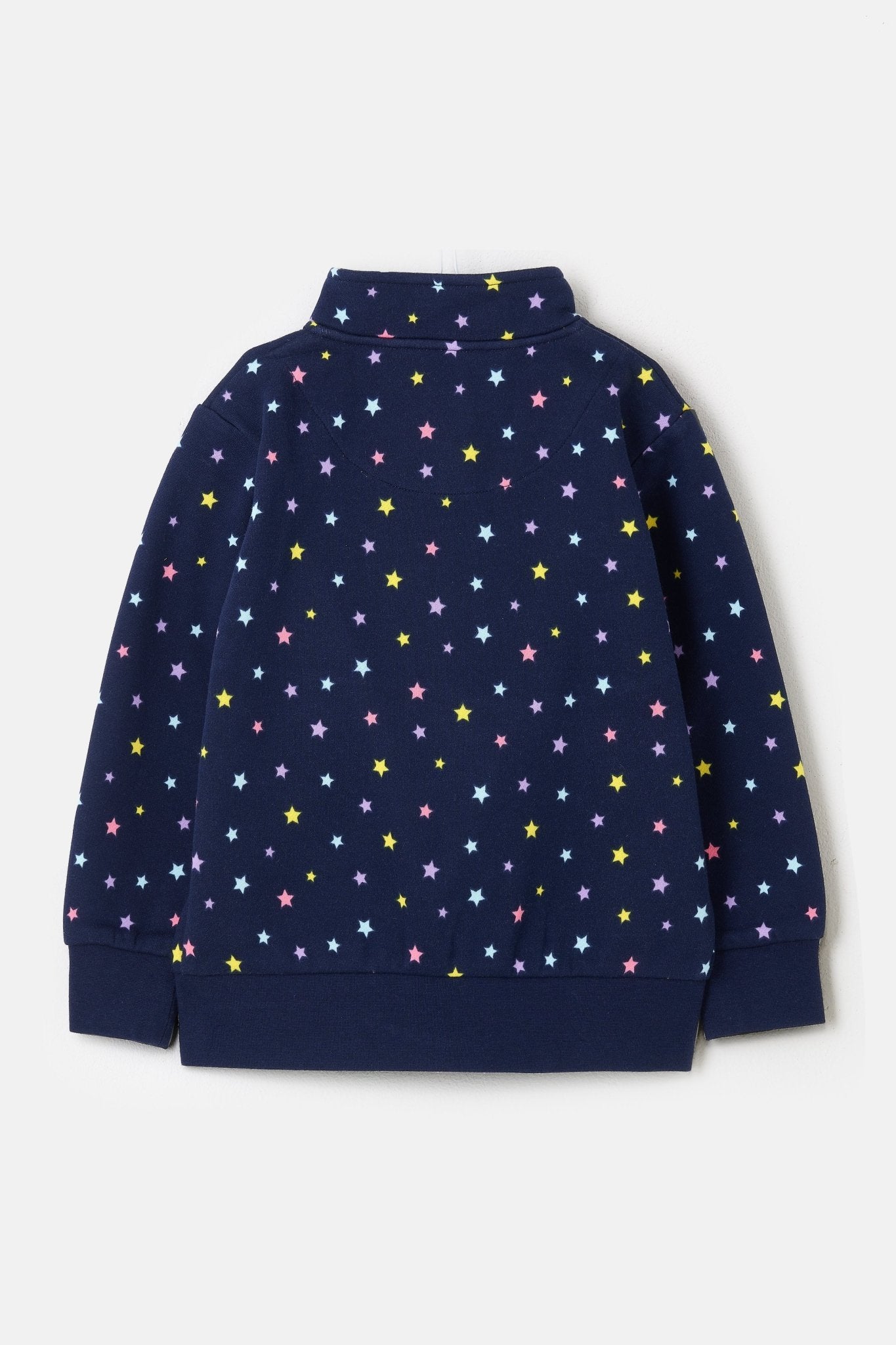 Ava Full Zip Top - Navy Star Print - Lighthouse