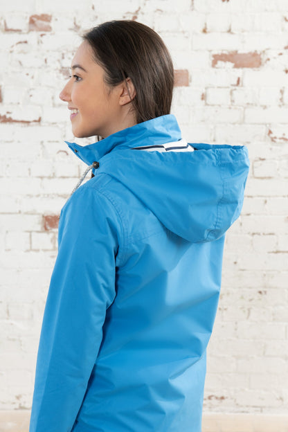 Beachcomber Jacket - Azure Blue-Lighthouse