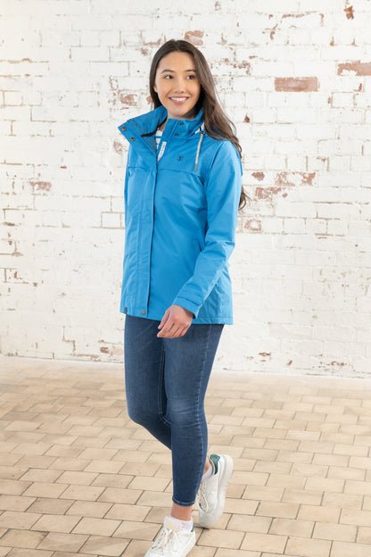 Beachcomber Jacket - Azure Blue-Lighthouse