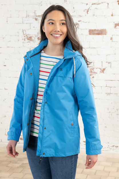 Beachcomber Jacket - Azure Blue-Lighthouse