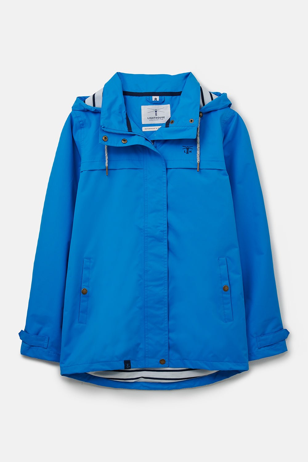 Beachcomber Jacket - Azure Blue-Lighthouse