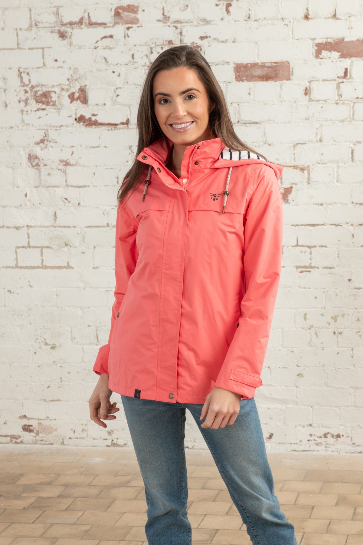 Beachcomber Jacket - Coral-Lighthouse