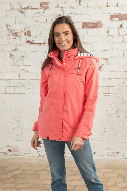 Beachcomber Jacket - Coral-Lighthouse