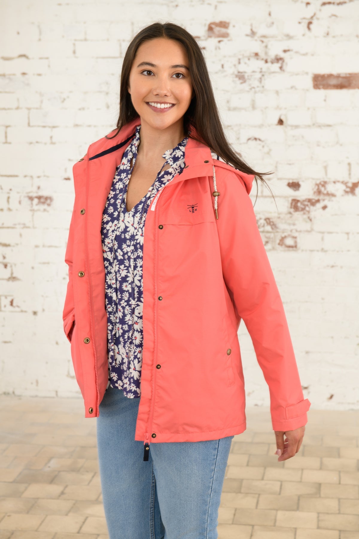 Beachcomber Jacket Coral