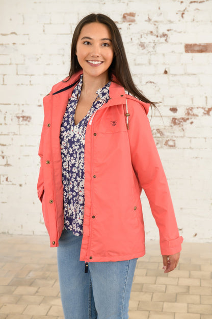 Beachcomber Jacket - Coral-Lighthouse