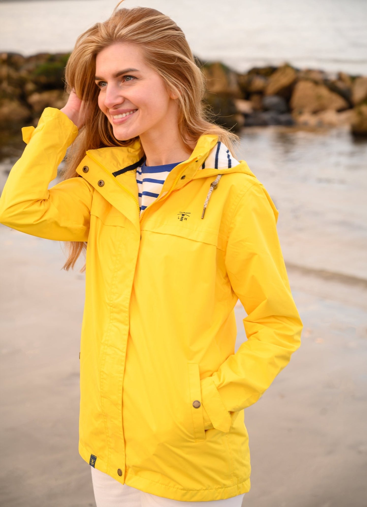 Beachcomber Jacket - Dandelion-Lighthouse