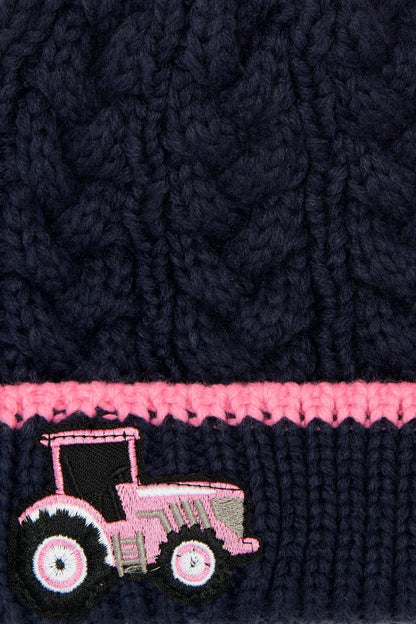 Bobbie Bobble Hat - Sweet Pea Tractor-Lighthouse