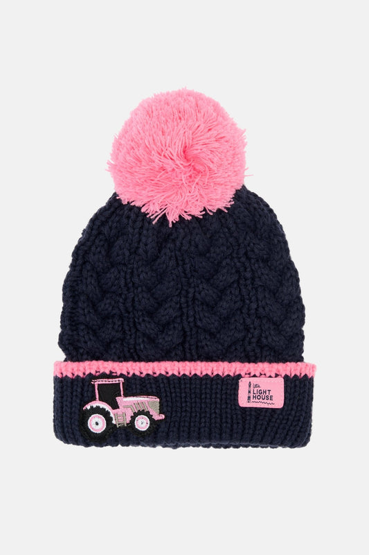 Bobbie Bobble Hat - Sweet Pea Tractor-Lighthouse