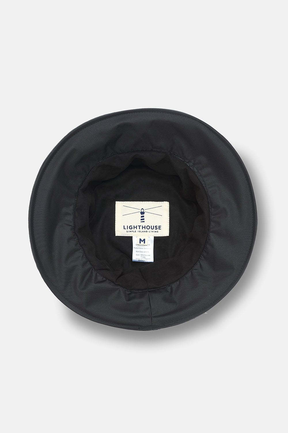Canterbury Cloche Hat - Black - Lighthouse