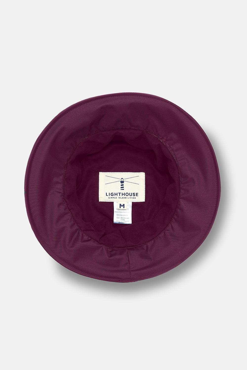 Canterbury Cloche Hat - Plum-Lighthouse