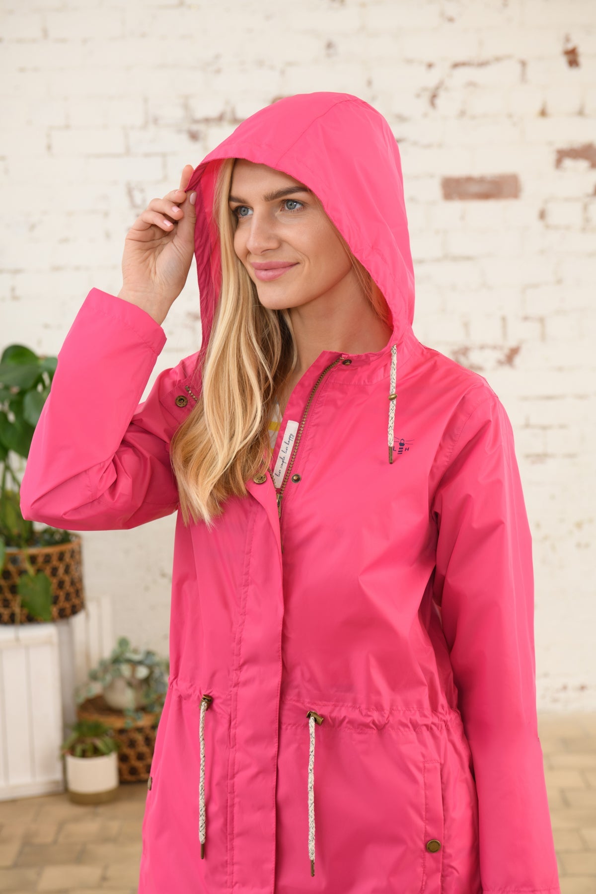 Cara Rain Parka - Pink-Lighthouse