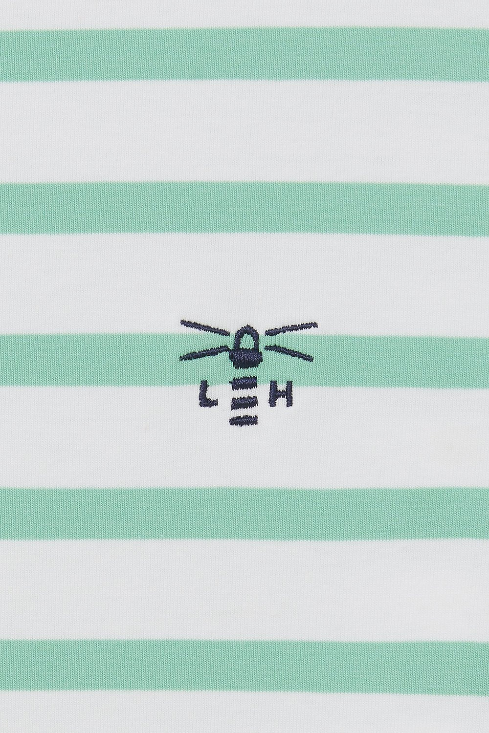 Causeway Breton Top - Pistachio Stripe-Lighthouse