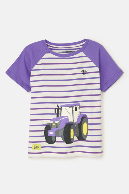 Causeway Short Sleeve - Purple Tractor-Lighthouse