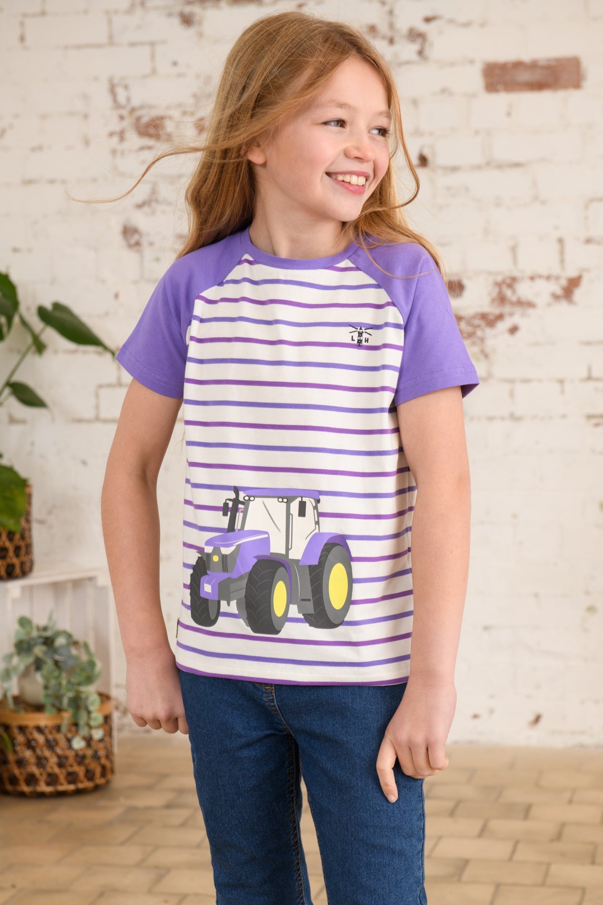 Causeway Short Sleeve - Purple Tractor-Lighthouse