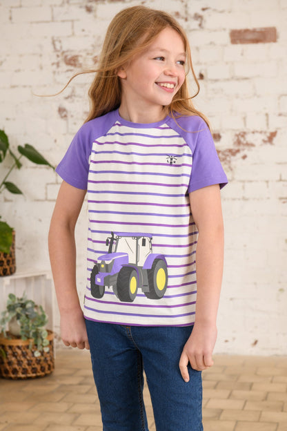 Causeway Short Sleeve - Purple Tractor-Lighthouse