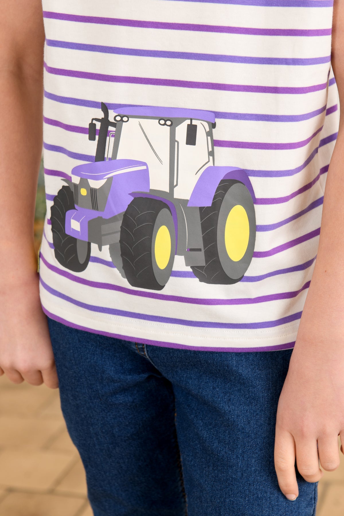 Causeway Short Sleeve - Purple Tractor-Lighthouse