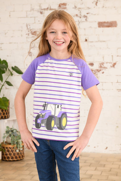 Causeway Short Sleeve - Purple Tractor-Lighthouse