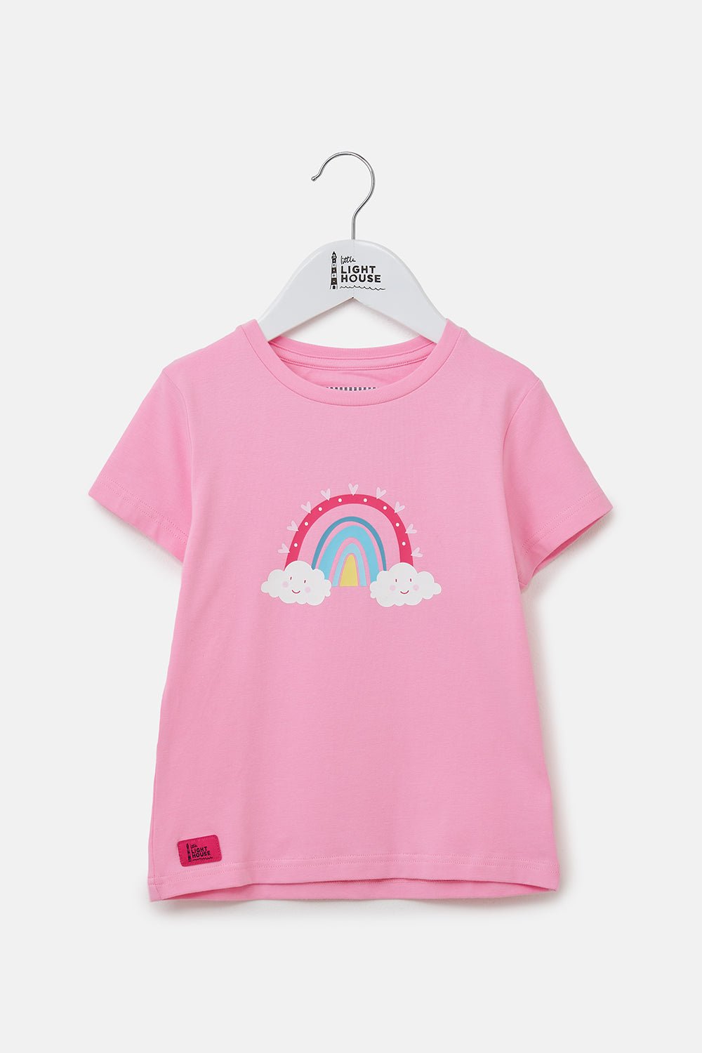 Causeway Short Sleeve - Rainbow Print-Lighthouse