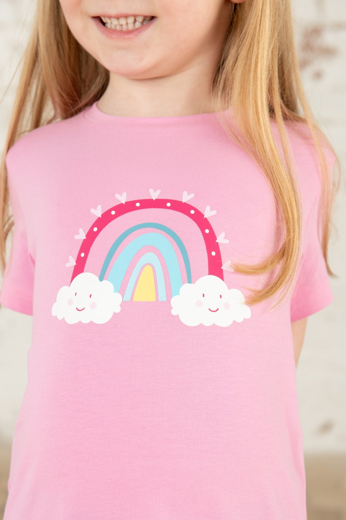 Causeway Short Sleeve - Rainbow Print-Lighthouse