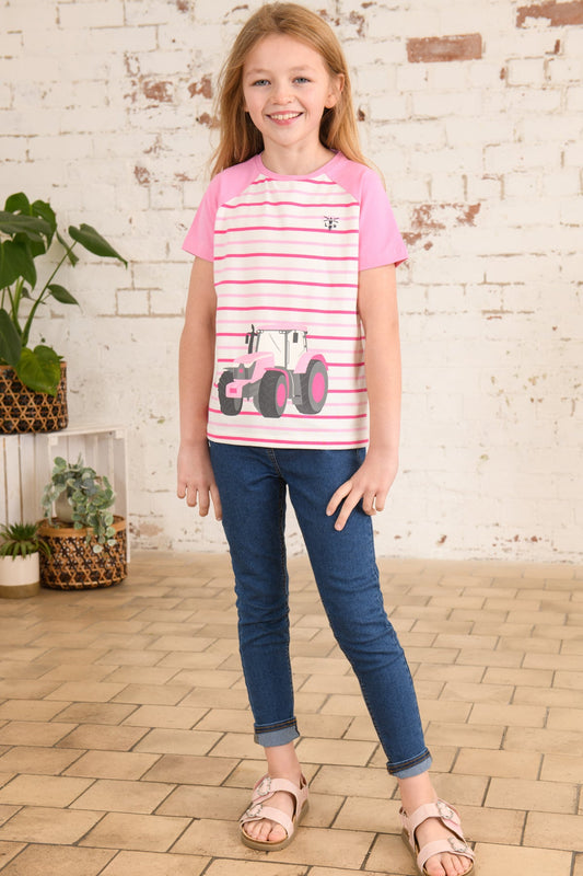 Causeway Short Sleeve - Sweet Pea Tractor-Lighthouse