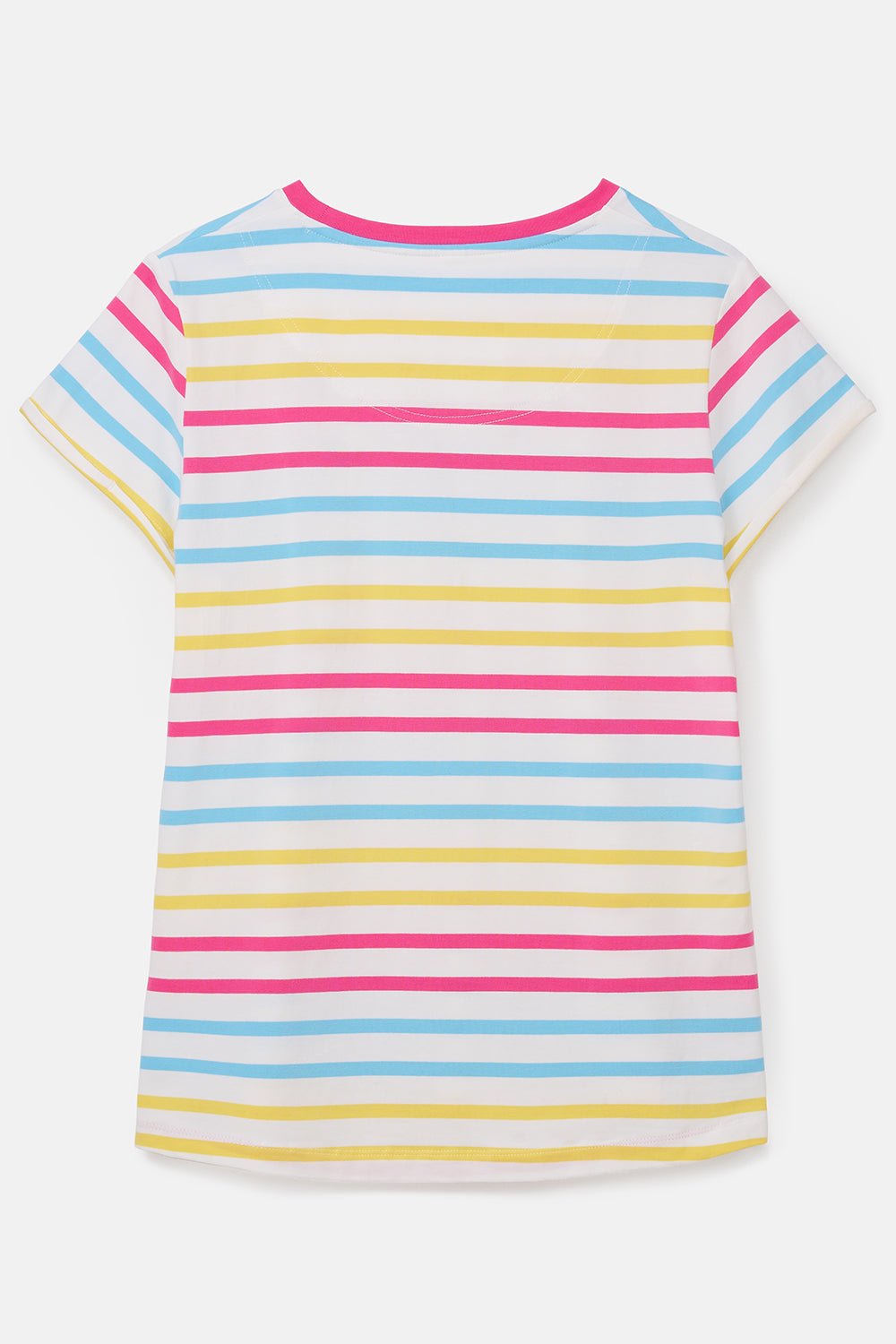 Causeway Tee - Pink Sky Blue Stripe-Lighthouse