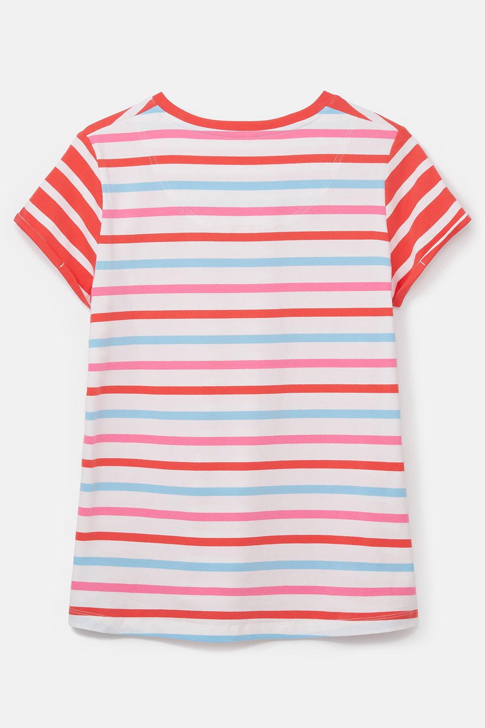 Causeway Women's Tee, Watermelon Stripe