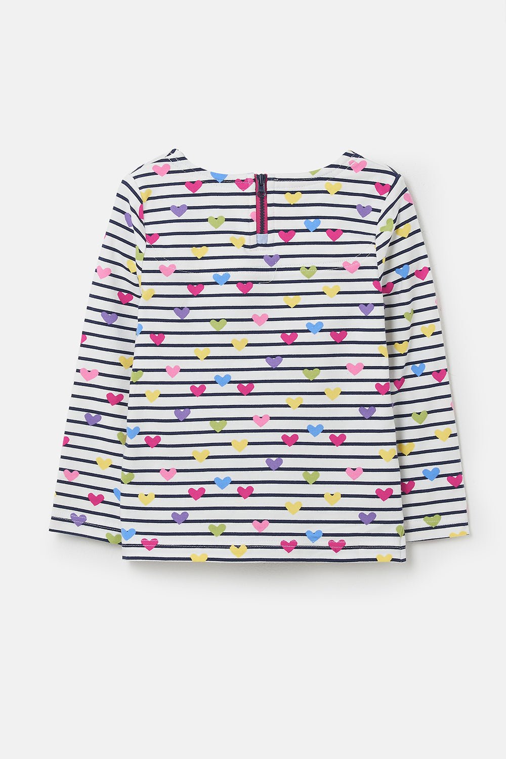 Causeway Top - Heart Print - Lighthouse