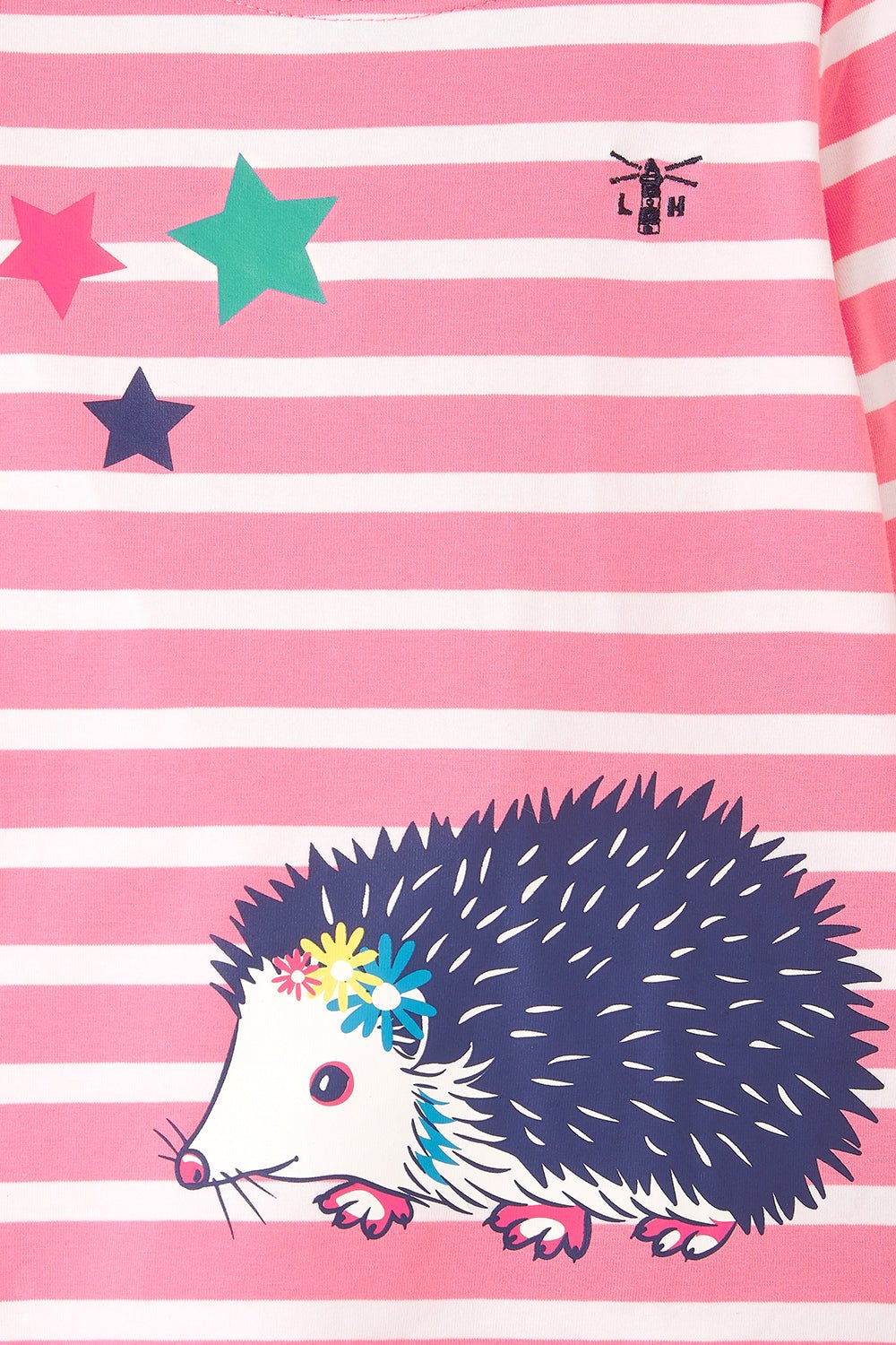 Causeway Top - Hedgehog Print - Lighthouse