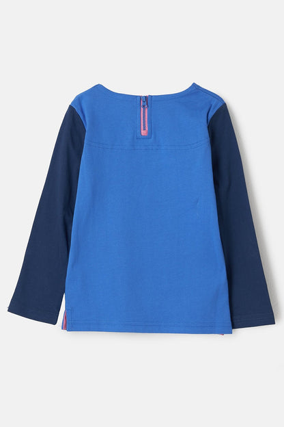 Causeway Top - Lamb Appliqué - Lighthouse