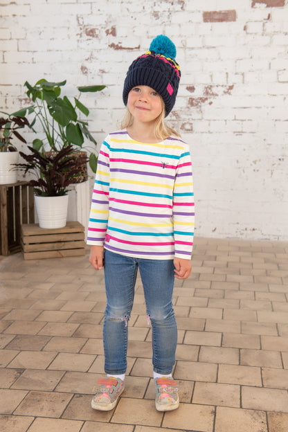 Causeway Top - New Multi Stripe - Lighthouse