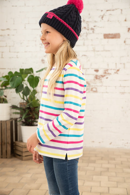 Causeway Top - New Multi Stripe - Lighthouse