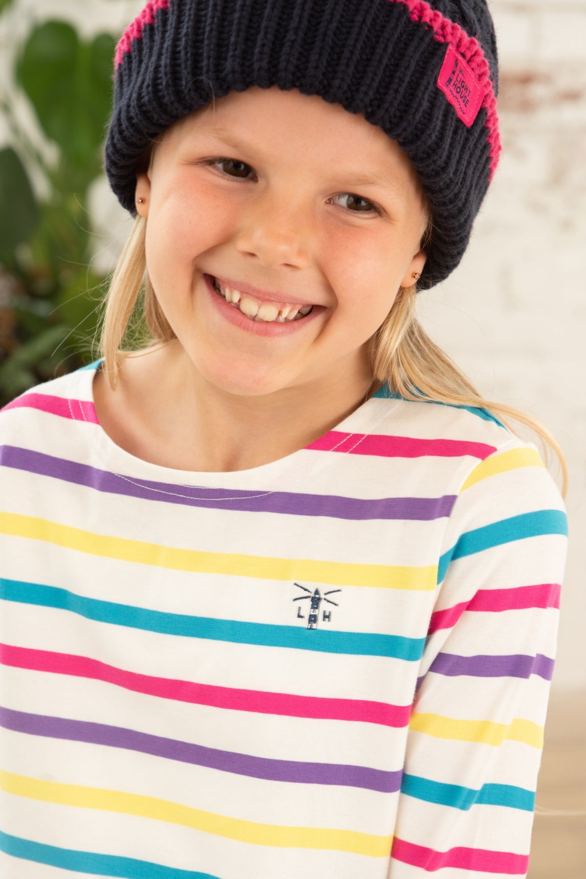 Causeway Top - New Multi Stripe - Lighthouse