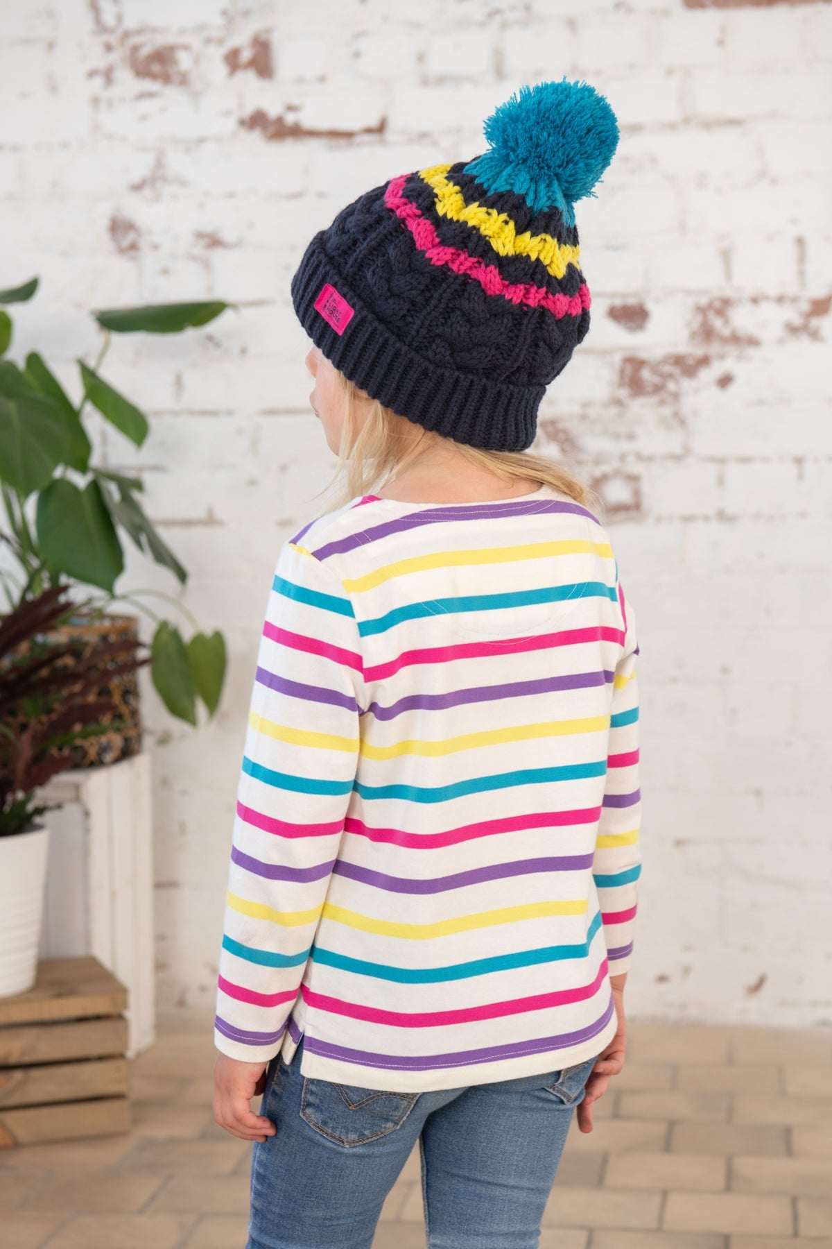 Causeway Top - New Multi Stripe - Lighthouse