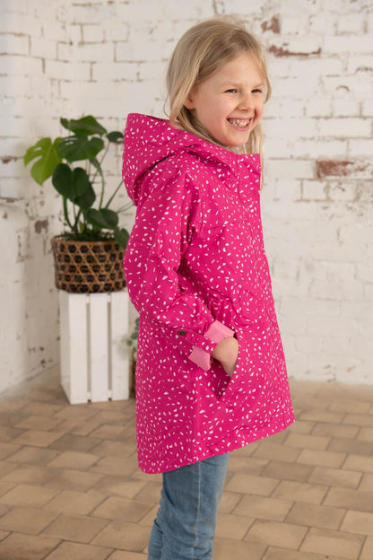Charlotte Parka - Bright Pink Print-Lighthouse