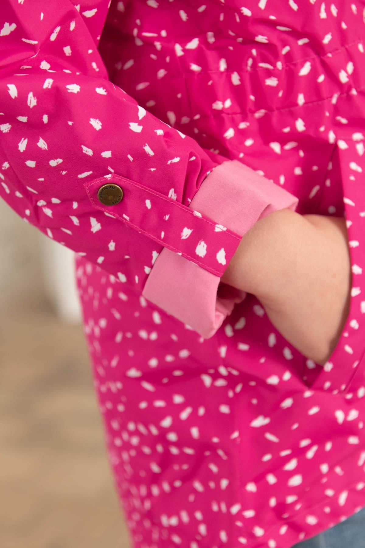 Charlotte Parka - Bright Pink Print-Lighthouse