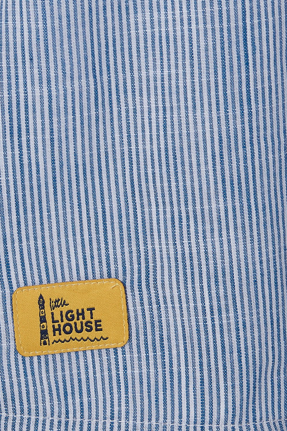 Elliot Short Sleeve Shirt - Blue Stripe - Lighthouse